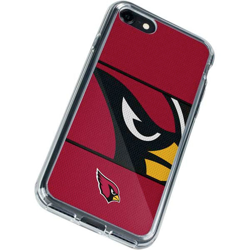 NFL Arizona Cardinals Zone Block iPhone SE (2nd & 3rd Gen) Clear Case