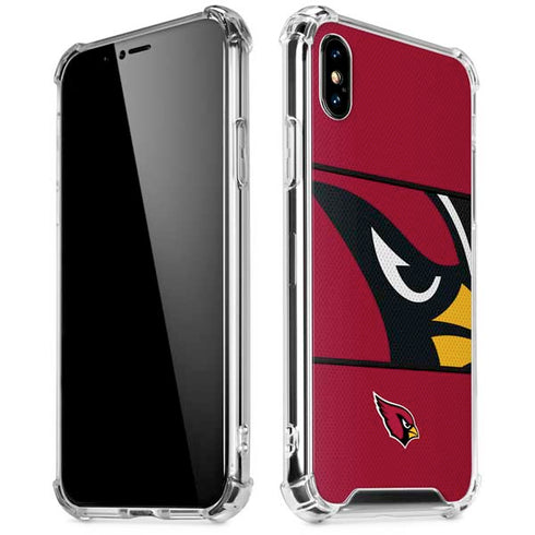 NFL Arizona Cardinals Zone Block iPhone XS Max Clear Case
