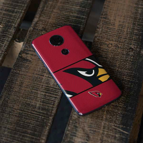 NFL Arizona Cardinals Zone Block Moto E5 Plus Skin