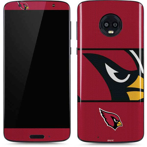 NFL Arizona Cardinals Zone Block Moto G6 Skin