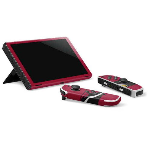 NFL Arizona Cardinals Zone Block Nintendo Switch OLED (2021) Skin