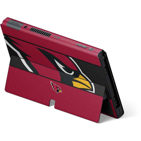 NFL Arizona Cardinals Zone Block Nintendo Switch OLED (2021) Skin