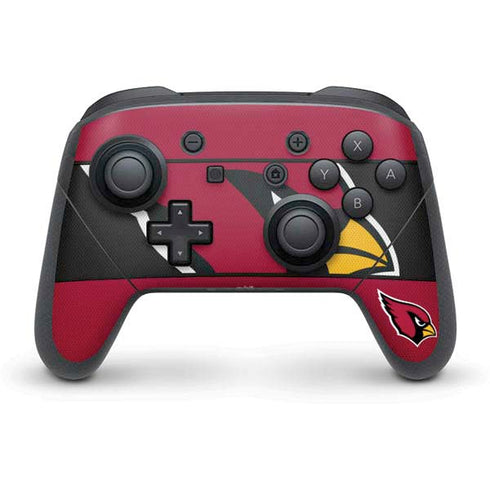NFL Arizona Cardinals Zone Block Nintendo Switch Pro Controller Skin