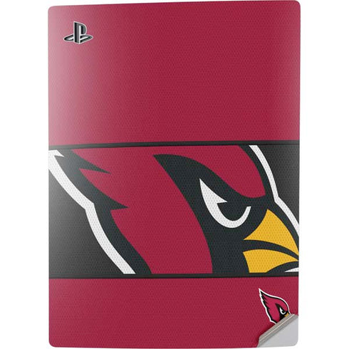 NFL Arizona Cardinals Zone Block PS5 Digital Edition Console Skin