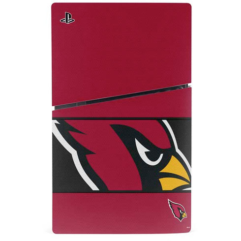 NFL Arizona Cardinals Zone Block PS5 Slim Disk Console Skin