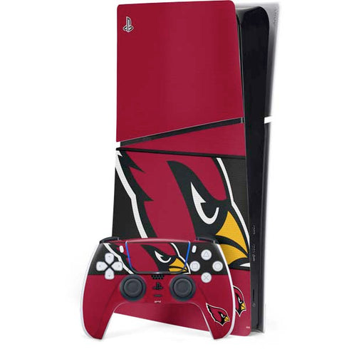 NFL Arizona Cardinals Zone Block PS5 Slim Digital Edition Console Skin