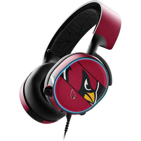 NFL Arizona Cardinals Zone Block SteelSeries Arctis 3 Skin