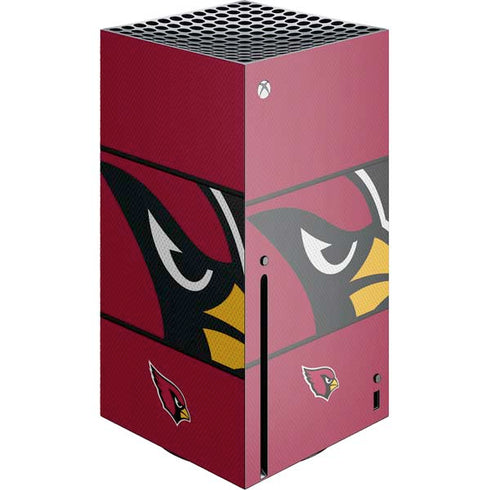 NFL Arizona Cardinals Zone Block Xbox Series X Console Skin