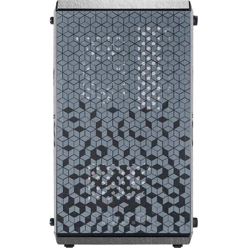 NHL Arizona Coyotes Black Text Cooler Master MasterBox Q300L Mini Tower Skin