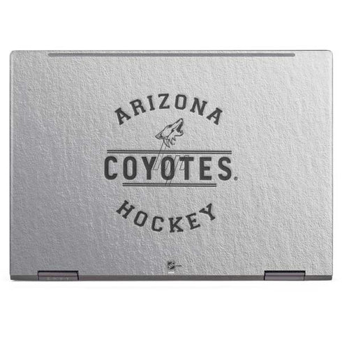 NHL Arizona Coyotes Black Text HP Envy Skin