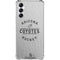 NHL Arizona Coyotes Black Text Galaxy A14 5G Clear Case