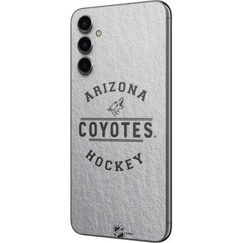 NHL Arizona Coyotes Black Text Galaxy A14 5G Skin