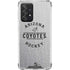 NHL Arizona Coyotes Black Text Galaxy A52 5G Clear Case