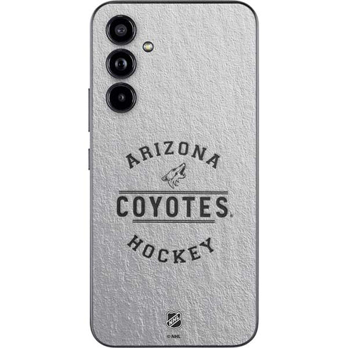 NHL Arizona Coyotes Black Text Galaxy A54 5G Skin