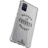 NHL Arizona Coyotes Black Text Galaxy A71 5G Clear Case