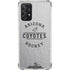 NHL Arizona Coyotes Black Text Galaxy A72 5G Clear Case