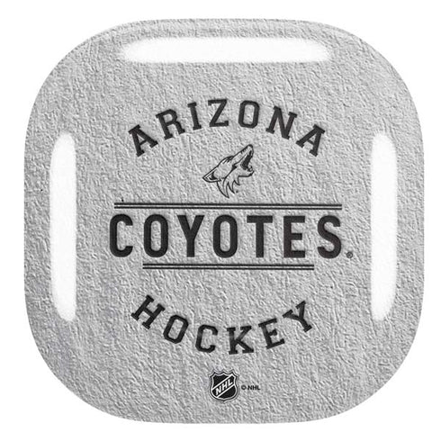 NHL Arizona Coyotes Black Text Galaxy Buds Pro Skin