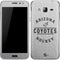NHL Arizona Coyotes Black Text Galaxy J3 Skin