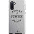 NHL Arizona Coyotes Black Text Galaxy Note 10 Pro Case