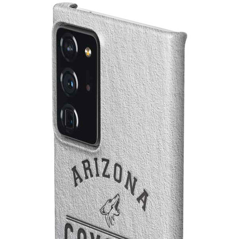 NHL Arizona Coyotes Black Text Galaxy Note20 Ultra 5G Lite Case