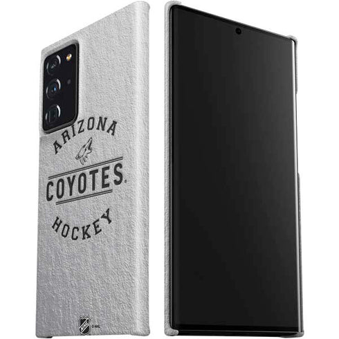 NHL Arizona Coyotes Black Text Galaxy Note20 Ultra 5G Lite Case