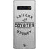 NHL Arizona Coyotes Black Text Galaxy S10 Skin