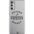 NHL Arizona Coyotes Black Text Galaxy S20 Fan Edition Skin