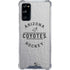 NHL Arizona Coyotes Black Text Galaxy S20 FE Clear Case