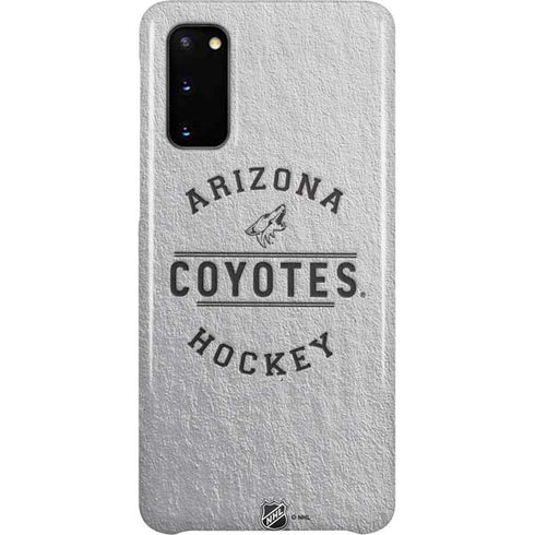 NHL Arizona Coyotes Black Text Galaxy S20 Lite Case
