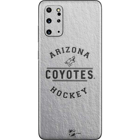 NHL Arizona Coyotes Black Text Galaxy S20 Plus Skin