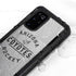NHL Arizona Coyotes Black Text Galaxy S20 Plus Waterproof Case
