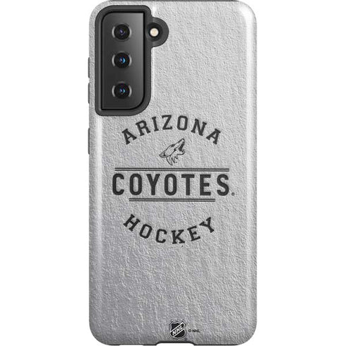 NHL Arizona Coyotes Black Text Galaxy S21 5G Pro Case