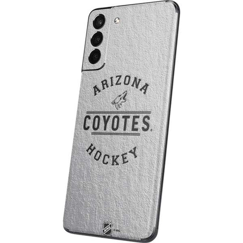 NHL Arizona Coyotes Black Text Galaxy S21 5G Skin