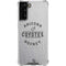 NHL Arizona Coyotes Black Text Galaxy S22 Plus Clear Case