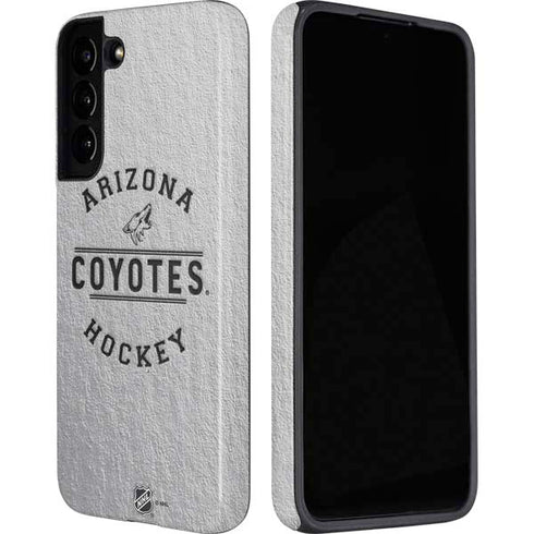 NHL Arizona Coyotes Black Text Galaxy S22 Pro Case