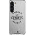 NHL Arizona Coyotes Black Text Galaxy S23 Clear Case