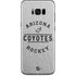 NHL Arizona Coyotes Black Text Galaxy S8 Plus Skin