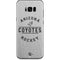 NHL Arizona Coyotes Black Text Galaxy S8 Skin