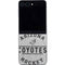 NHL Arizona Coyotes Black Text Galaxy Z Flip5 5G Skin