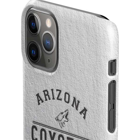 NHL Arizona Coyotes Black Text iPhone 11 Pro Lite Case