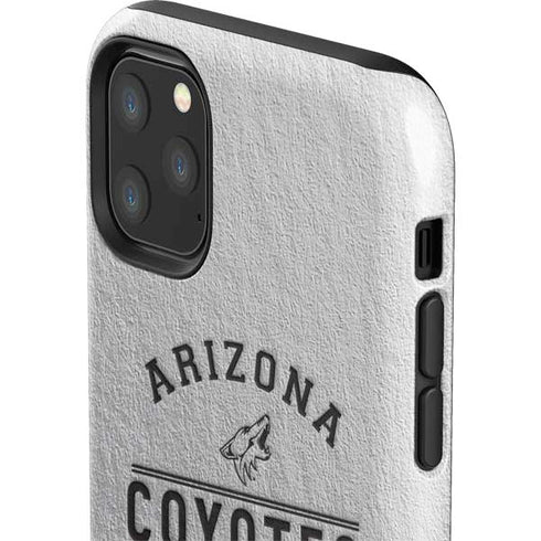 NHL Arizona Coyotes Black Text iPhone 11 Pro Max Impact Case