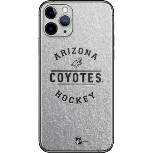 NHL Arizona Coyotes Black Text iPhone 11 Pro Skin