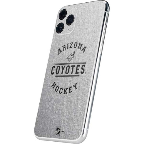 NHL Arizona Coyotes Black Text iPhone 11 Pro Skin