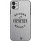 NHL Arizona Coyotes Black Text iPhone 11 Skin