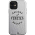 NHL Arizona Coyotes Black Text iPhone 12 Impact Case