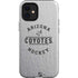 NHL Arizona Coyotes Black Text iPhone 12 Mini Impact Case