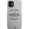 NHL Arizona Coyotes Black Text iPhone 12 Mini Lite Case