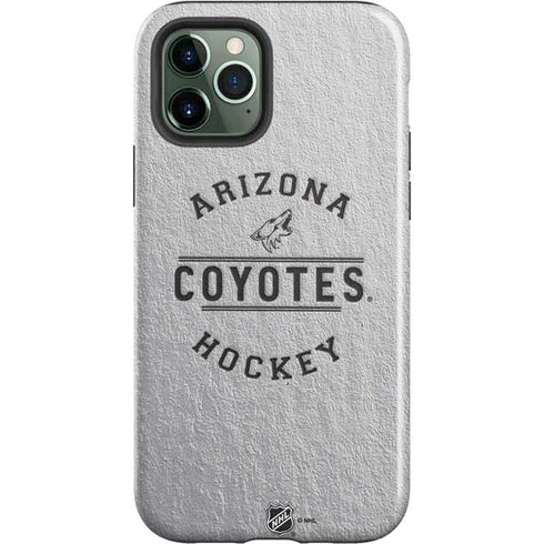 NHL Arizona Coyotes Black Text iPhone 12 Pro Impact Case