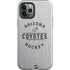 NHL Arizona Coyotes Black Text iPhone 12 Pro Max Impact Case