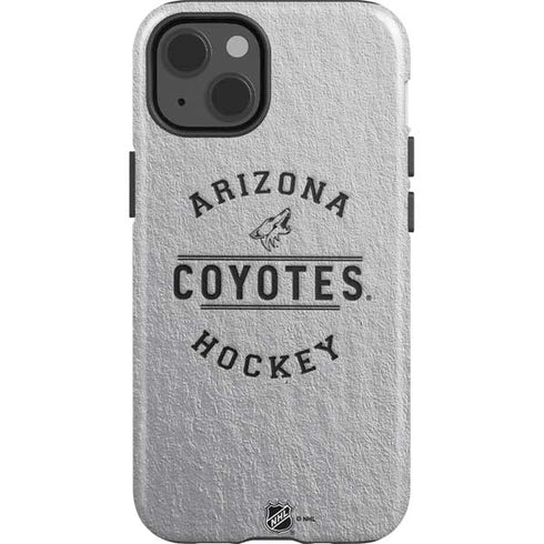 NHL Arizona Coyotes Black Text iPhone 13 Impact Case